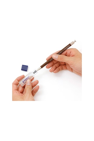 Penco Prime Timber 2.0 Mm Pencil & Sharpener Set Mekanik Uçlu Kalem Ve Kalemtraş Seti Mint Yeşil