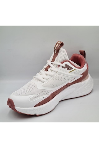 Kappa La Vega Beyaz Somon Kadın Sneaker Spor Ayakkabı Beyaz - Somon