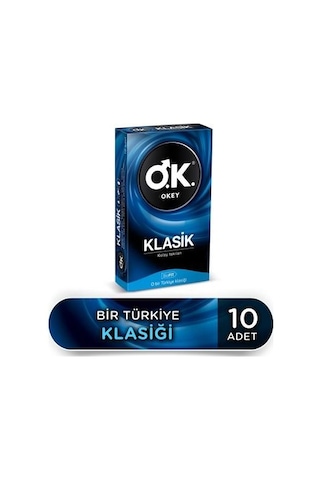 Okey Prezervatif Klasık 10 Lu Okey Prezervatif Klasık 10 Lu
