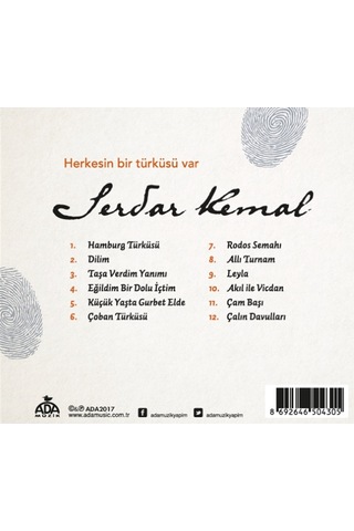 Serdar Kemal - Herkesin Bir Türküsü Var (Cd)