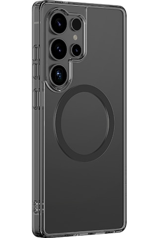 Galaxy Uyumlu S25 Ultra Kılıf Magsafe Uyumlu Amazingthing Minimal Serisi Kapak Titanyum-siyah