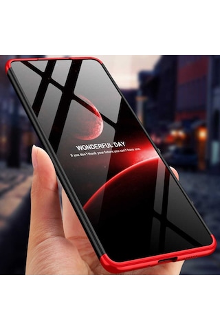 Samsung Uyumlu Galaxy A73 Kılıf Zore Ays Kapak Kırmızı