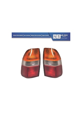 Mitsubishi L200 Stop Sağ-Sol Takım Kırmızı-Sarı 1999-2004 N11.13369