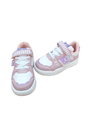 Cool King Patik Çocuk Sneaker Ayakkabı Pudra Kırmızı