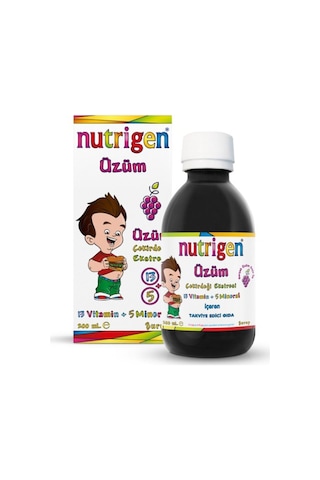 Nutrigen Üzüm Pediatrik Şurup 200 Ml