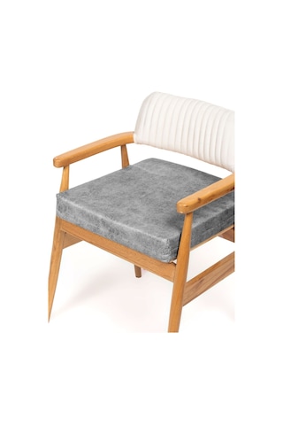 50x50x8cm Sandalye Minderi Dayanaklı Fermuarlı Yıkanabilir Kumaş Bahçe-balkon Minderi 1adet Mavi