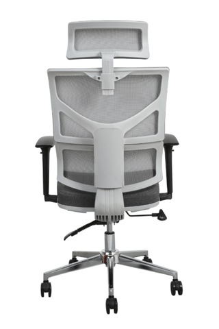 Hunt Mobilya Seman Siyah Fileli Ofis Yönetici Koltuğu Gri