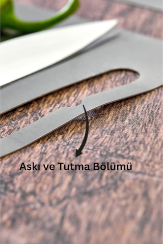 Paslanmaz Çelik Kesme Tahtası 3'lü Set Metal