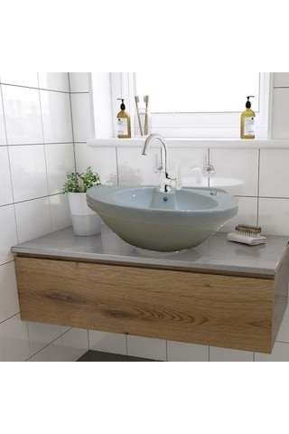 Creavit 70 CM Tezgah Üstü Çanak Lavabo Tp170