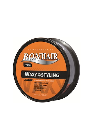 Bonhair Profesyonel Waxy Styling Fruite Wax 3 x 150 ML