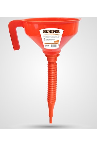 Huniper Plastik Huni Çelik Süzgeçli 1.6 Litre Küçük Huni