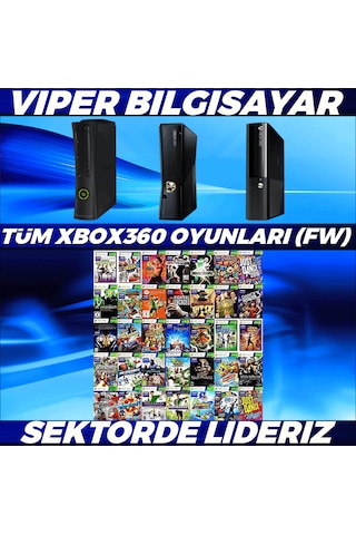 Muhteşem Fwli Xbox360 Oyunları Açıklamayı Okuyunuz