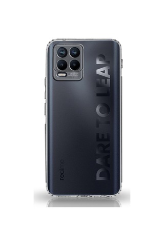 Realme 8 Pro Tıpalı Kamera Korumalı Şeffaf Premier Kılıf