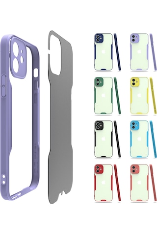 Apple Uyumlu iPhone 11 Kilif Platin Matte Silikon Arka Kapak 485687100