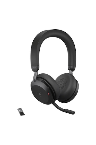 Jabra Evolve2 75 Usb-A Stereo MS Teams Standlı Siyah Kablosuz Kulaklık