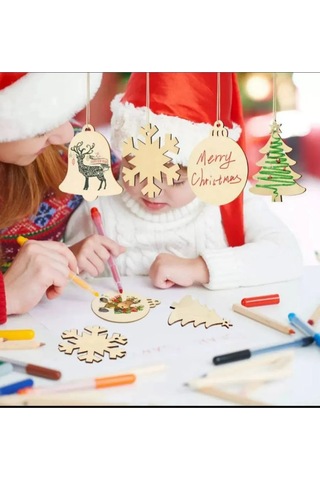 Red New Year Noel Süsü Çan 178915192 Anne