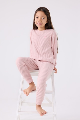 Rolypoly Kız Çocuk Pembe Pijama Takımı Rp3464-c-v1 Pembe