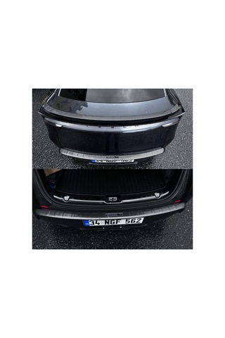 Red Lion Parts Tesla Model Y Juniper Uyumlu Abs Karbon Fiber Görünümlü Koruma Ve Stil Seti 3 Parça