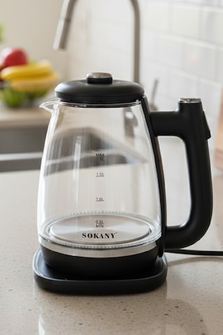 Sokany SK-09034 1.8 L 1800 W Cam Kettle