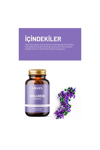 Vitanil's Women Wellness 30 Kapsül