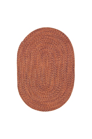Cesta El Yapımı Örgü Kiremit Kilim 50x80 4034 Kiremit