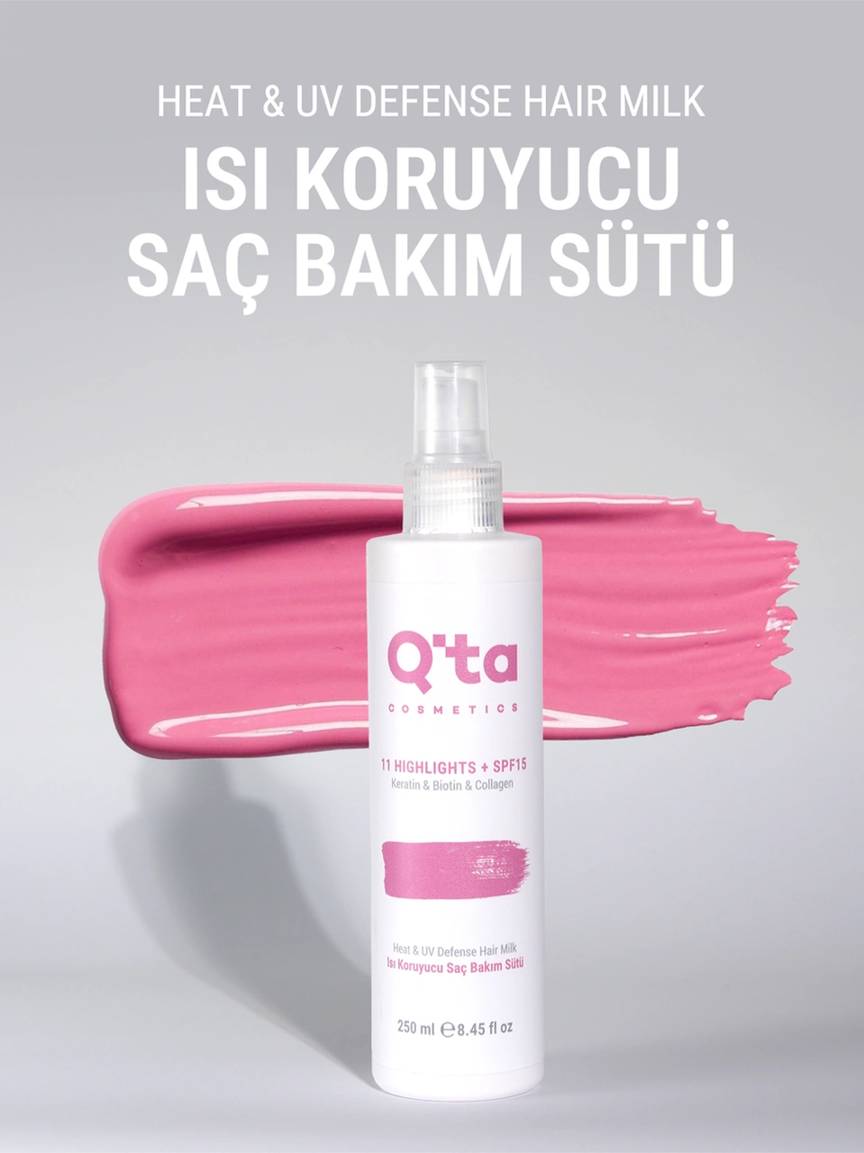 Isı Koruyucu Saç Bakım Sütü 250 ml