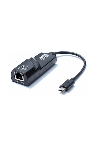 Wozlo 1000Mbps USB 3.1 Type C To Gigabit Ethernet Çevirici Ethernet Kartları
