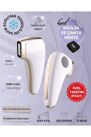 Mieco Safir Soğutma Özellikli İpl Lazer Epilasyon Aleti Safir