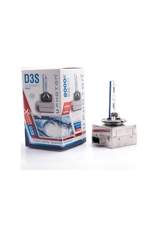 D3S 8000K Azure White Ampul