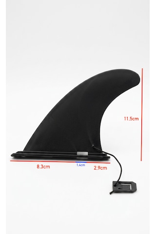 Peaxup Şişirilebilir Sup Paddle Board Küçük Kızaklı Fin Yan Yüzgeç 1 Adet
