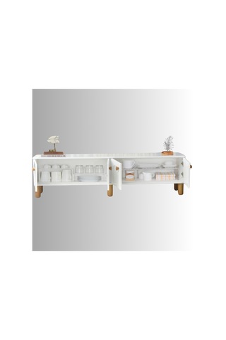 Lidya Duvar Ünitesi - Beyaz Beyaz