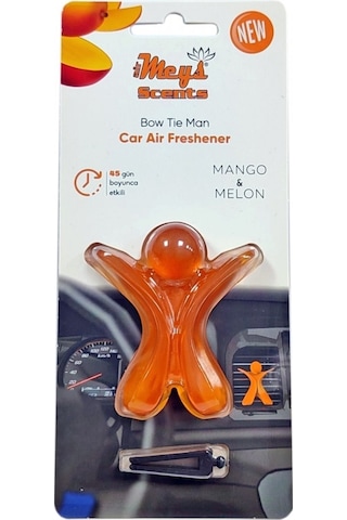 Meys Bow Tie Man Havalandırma Koku Mango&melon Turuncu