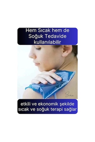 5'li Avantaj Küçük Boy Sıcak Kompres Buz Jel Termojel El Ayak Diz Tekrar Kullanılabilir