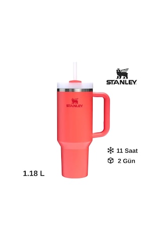 Stanley Quencher H2.o Flowstate Tumbler Pipetli Termos 1.18l Pipetli Matara Çok Renkli