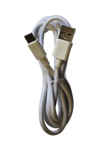 Usb Type-c Hızlı Şarj Kablosu 1 Metre - 67w Destekli Data Ve Şarj Kablosu - Beyaz