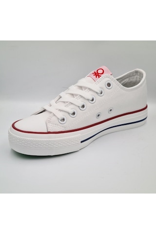 United Colors Of Benetton Benetton 30196 Beyaz Kadın Sneaker Spor Ayakkabı Beyaz