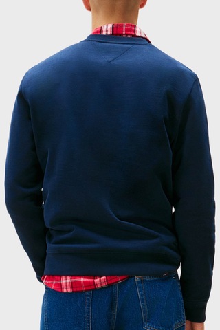 Tommy Jeans Erkek Sweat Dm0dm22093 C1g Lacivert Lacivert