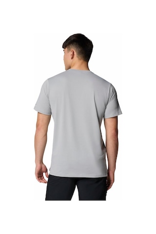 Columbia Tech Trail Utility Erkek Kısa Kollu Tişört-8032 PFG Gri
