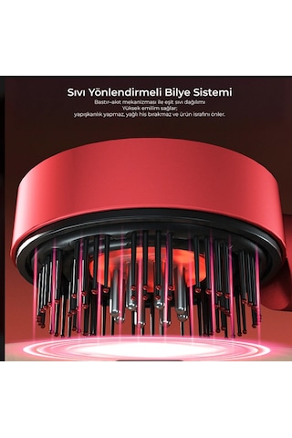 Venandin Luniva Titreşimli Masaj Tarağı Saç Tarağı