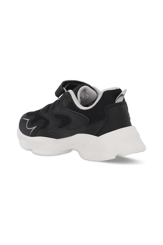 Slazenger PARIS Çocuk Cırt Cırtlı Siyah Sneaker