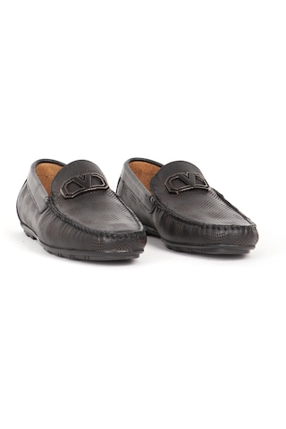 Marcomen Erkek Tokalı Casual Loafer Gerçek Deri 19389 Siyah