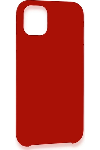 Gld-spt- Newface Apple Uyumlu iPhone 11 Pro Kılıf Lansman Legant Silikon - Kırmızı