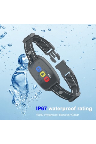 Lemestar Köpek Eğitim Tasması - 3 Modlu Ses, Titreşim 800m Menzil, Ip67 Su Geçirmez, 30 Gün Pil Ömrü