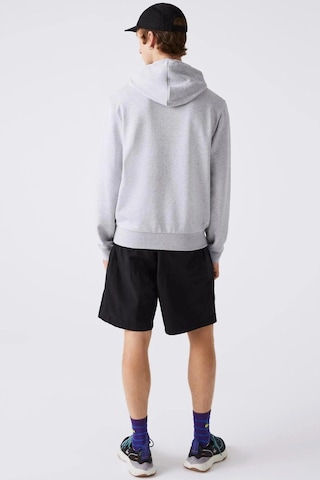 Lacoste Men's Classic Fit Kapüşonlu Yaka Sweatshirt Gri