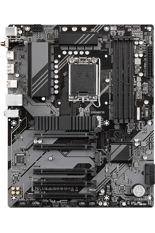 Gıgabyte B760 DS3H AX Intel B760 5333 MHz (OC) DDR5 Soket 1700 ATX Anakart