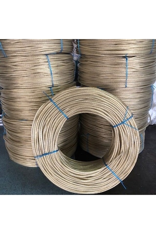 4 Mm 20 Mt Pvc Kaplama Çelik Çamaşır Teli Metal Kahverengi Diğer