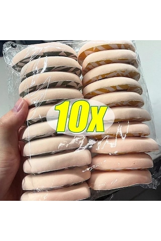 Süper Kalın Kozmetik Puf Büyük Boy Kapatıcı Fondöten Sünger