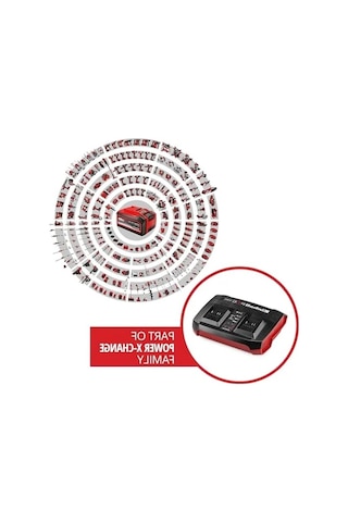 Einhell Şarj Cihazı Power X-change Çift Şarj Cihazı 4 Ah Power X-change 18 V, 2 X 18 V Akülerin Eş Zamanlı Şarj Edilmesi, Sürekli Akü İzleme, Şarj Yönetim Sistemi, Modu