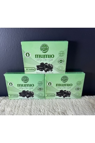 Mumio İçeren Takviye Edici Gıda 3 x 90 Tablet﻿﻿