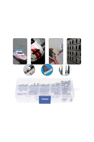 Symbee 200 Adet Paslanmaz Çelik İçbükey Uçlu Altıgen Somun Seti - Ev, Araç Ve Ekipman Bağlantıları İçin Çeşitli Boyutlar, Plastik Kutuda Diğer